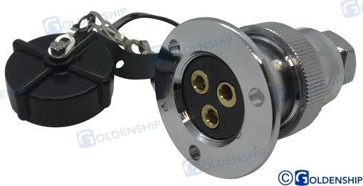 ENCHUFE ESTANCO 5 AMP. 3 POLOS Sea Origin GS11024