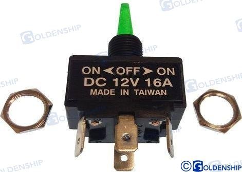 INTERRUPTOR ON-OFF-ON 4T C/LUZ Sea Origin GS11102