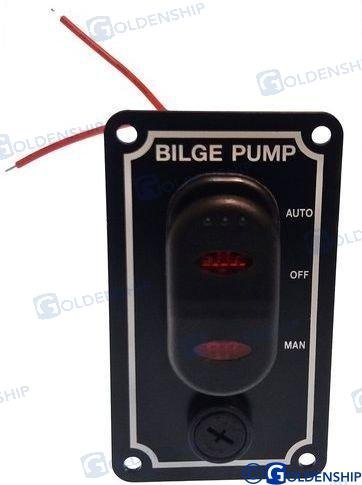 PANEL INTERRUPTOR ACHIQUE VERTICAL 15A Sea Origin GS11188