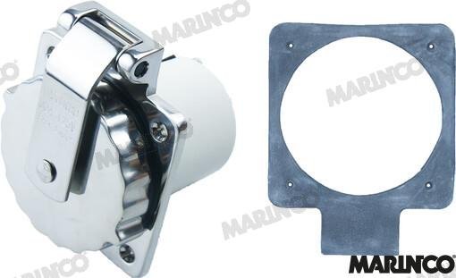 BASE INOX 30A 125V 3C Marinco GS11370