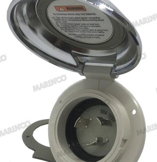 BASE REDONDA 30A 125V 3C Marinco GS11372
