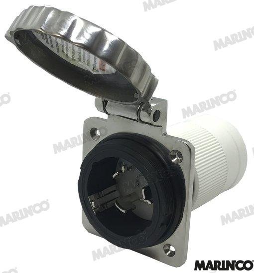 BASE INOX 50A 125/250A 4C Marinco GS11383