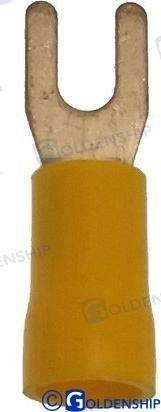 TERMINAL CABLE OJAL ABIERTO/AMARILLO(25) Goldenship GS11626