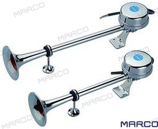 BOCINA ELECT.TROMP.DOBLE 12V. Marco GS12024