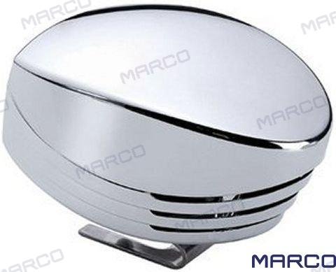 BOCINA ELECTRICA SHARK 12V CROMADA Marco GS12029