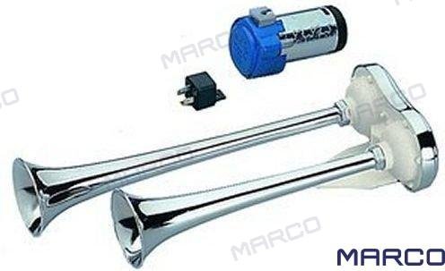 BOCINA DOBLE ABS C/COMP. 24V. Marco GS12041