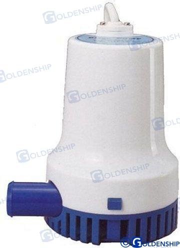 BOMBA SUMERGIBLE 24V. 8700 LTS. Goldenship GS20106