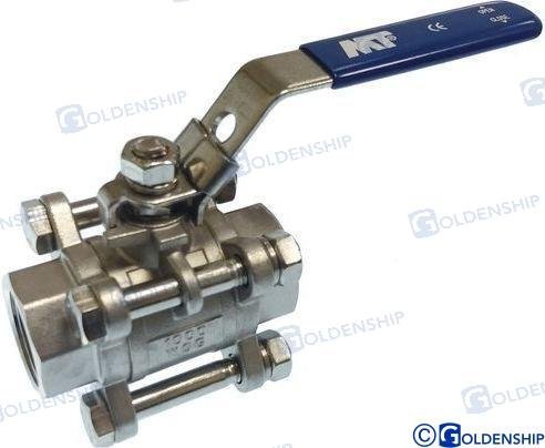 VALVULA BOLA H.D. 2 1/2" Goldenship GS30065