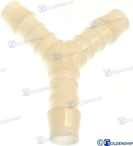 EMPALME "Y" POLIAMIDA 10MM (2) Norma GS30143