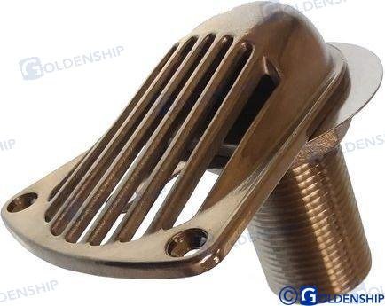 TOMA AGUA C/PASACASC. 1-1/4" INOX Goldenship GS30246