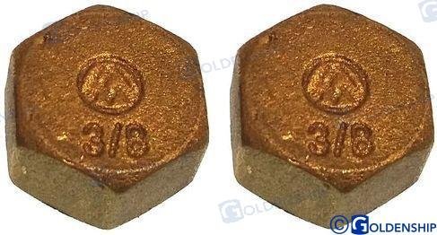 TAPON HEMBRA 3/8" (2) Goldenship GS30290