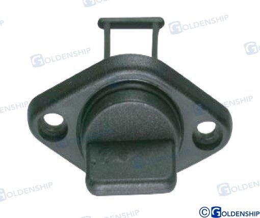 DESAGÜE C/TAPON NEGRO 25 MM Ceredi GS30314