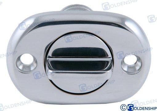 DESAGÜE C/TAPON OVAL INOX 54 MM. Sea Origin GS30328