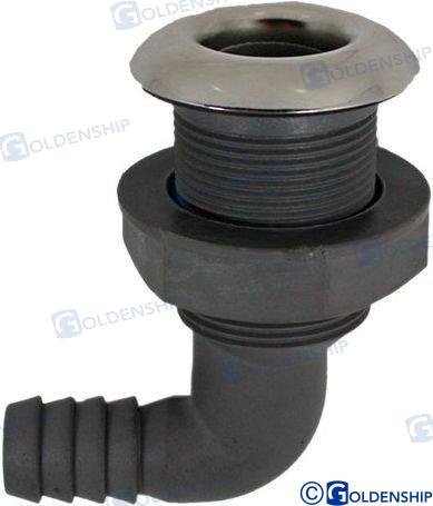 PASACASCOS NYLON/INOX 90º 3/4" Sea Origin GS30340