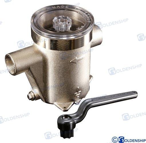 FILTRO DE AGUA "GARDA" LATÓN 3/4” Goldenship GS30413