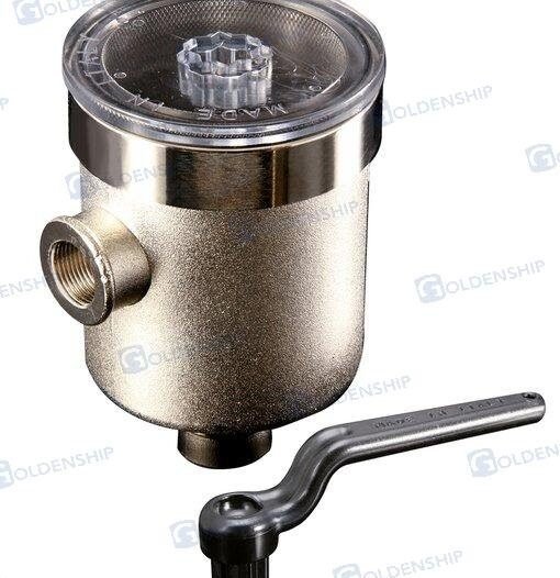 FILTRO DE AGUA "COMO" LATÓN 3/4” Goldenship GS30415