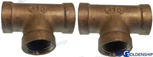 CONEXIÓN "T" HEMBRA INOX 1/2 (2) Sea Origin GS30531