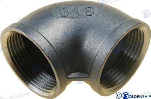CODO 90º H-H INOX 1-1/4 Sea Origin GS30544