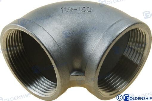 CODO 90º H-H INOX 1-1/2 Sea Origin GS30545