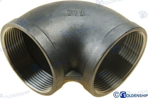 CODO 90º H-H INOX 2" Sea Origin GS30546