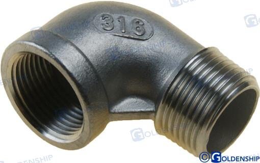 CODO 90º M-H INOX 3/4 Sea Origin GS30552