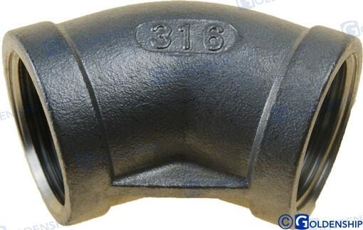 CODO 45º H-H INOX 3/4 Sea Origin GS30562