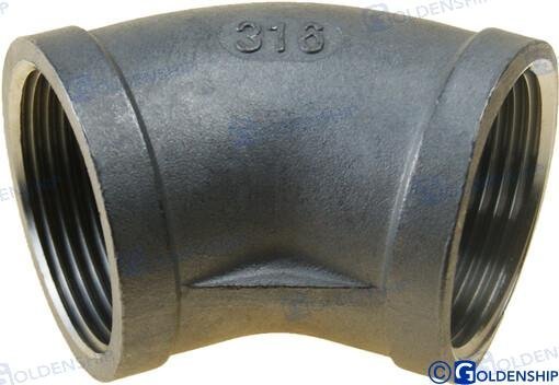 CODO 45º H-H INOX 1-1/4 Sea Origin GS30564