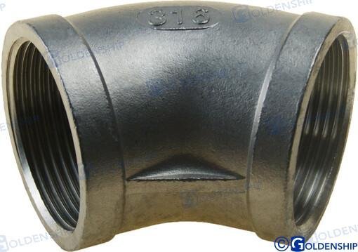 CODO 45º H-H INOX 1-1/2 Sea Origin GS30565
