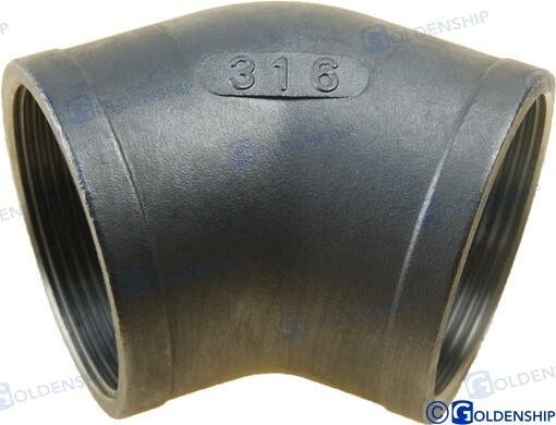 CODO 45º H-H INOX 2" Sea Origin GS30566