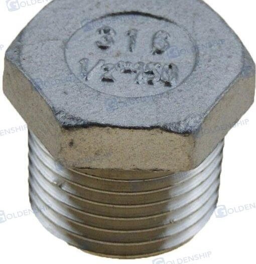 TAPON MACHO INOX 1/2 Sea Origin GS30581