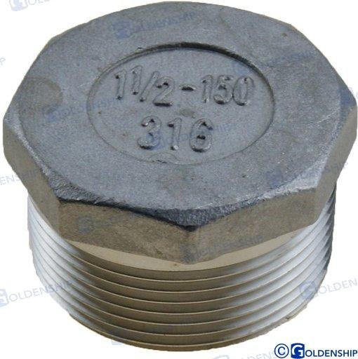 TAPON MACHO INOX 1-1/4 Sea Origin GS30584