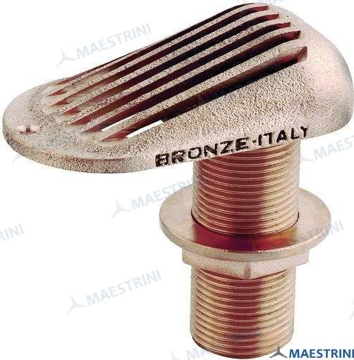 PASACASCO BRONCE C/REJILLA 1 1/4" Maestrini GS30603