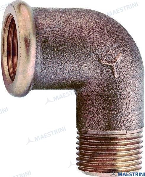 CODO MACHO/HEMBRA 90º BRONCE 2 1/2" Maestrini GS30667