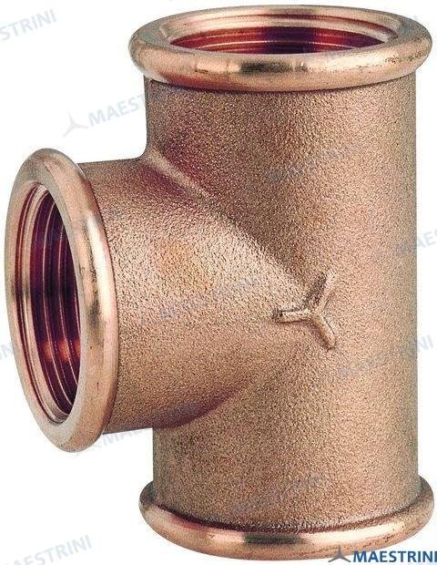 RACOR T BRONCE 3/8" Maestrini GS30670