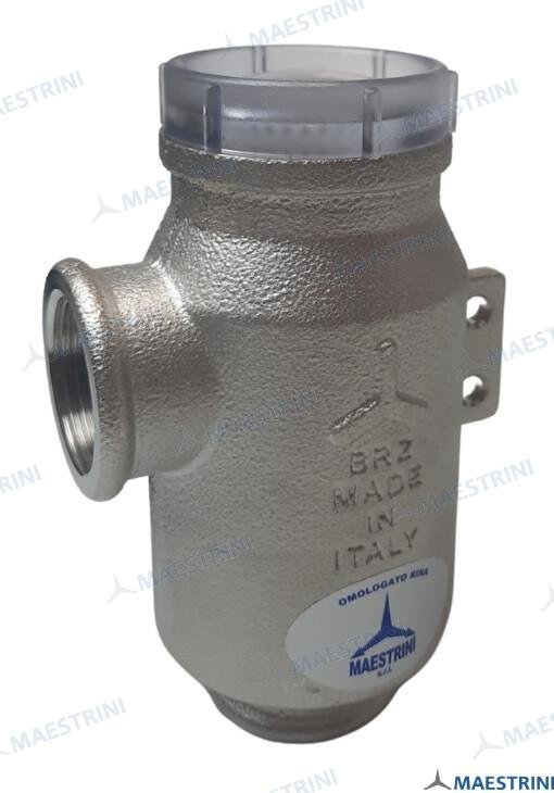 FILTRO DE AGUA 1" EN BRONCE Maestrini GS30741