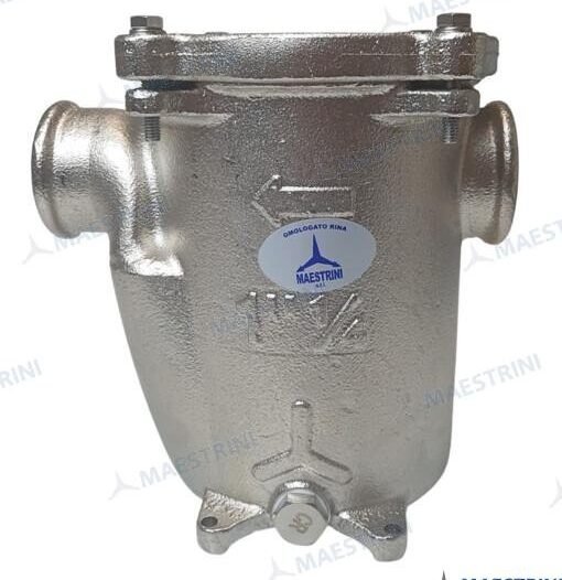 FILTRO DE AGUA 1''1/4 EN LATON CR Maestrini GS30745