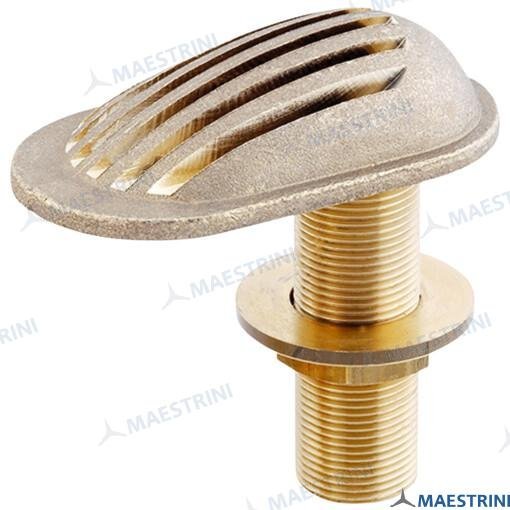 PASACASCO C/ REJILLA 2'' EN LATON CR Maestrini GS30763