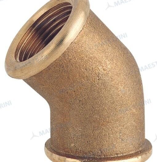CODO LATON 45° H.H. 2'' EN LATON CR Maestrini GS30816