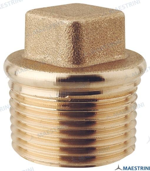 TAPON ROSCA CUADRADA 3/4'' M. LATON CR Maestrini GS30909