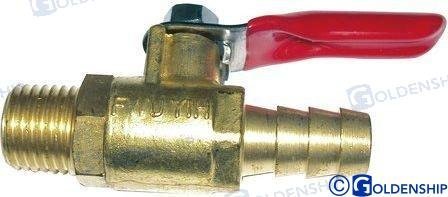 VALVULA COMBUSTIBLE 1/4" M/H Goldenship GS31006