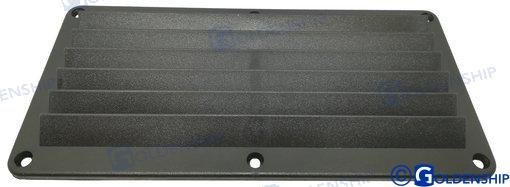 REJILLA VENT. ABS 257X123.8MM NEGRA Goldenship GS31191