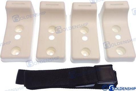 KIT SOPORTES FIJACION (4P) Ceredi GS31240