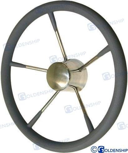 RUEDA TIMON 400MM. FORRADA Goldenship GS41115