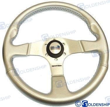 VOLANTE ALBATROS 350 MM. PLATA Goldenship GS41133