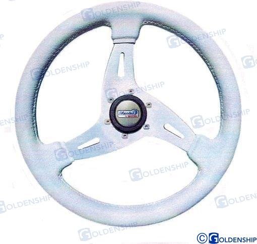 VOLANTE VORTICE 350 MM. BLANCO Goldenship GS41139
