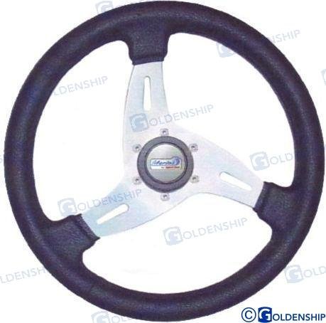 VOLANTE VORTICE 350 MM. NEGRO Goldenship GS41140