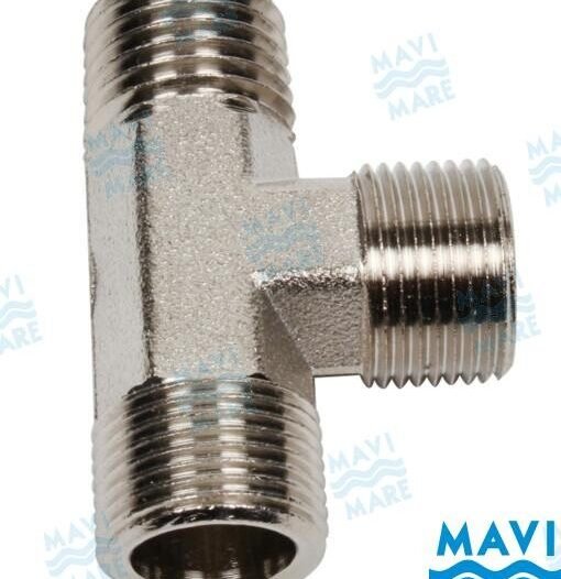 RACORD T 1/4 NPT -9/16 PARA MBY4 (2) Mavi Mare GS41213
