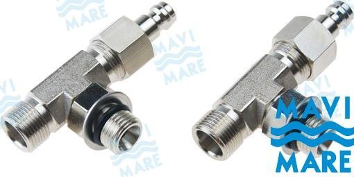 RACOR EN "T" ORB CON PURGADOR (2) Mavi Mare GS41221