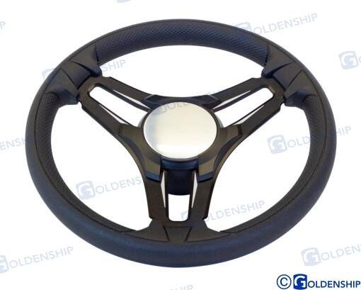 VOLANTE SELVA 350 MM NEGRO Gussi GS41283