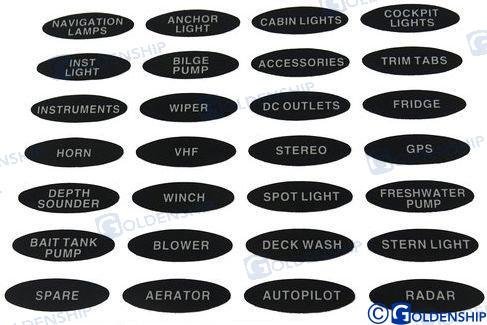 ETIQUETAS PANEL GS11180/GS11181 Sea Origin GS41464